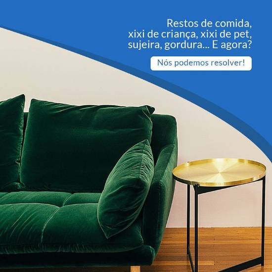 Limpeza de Sofá